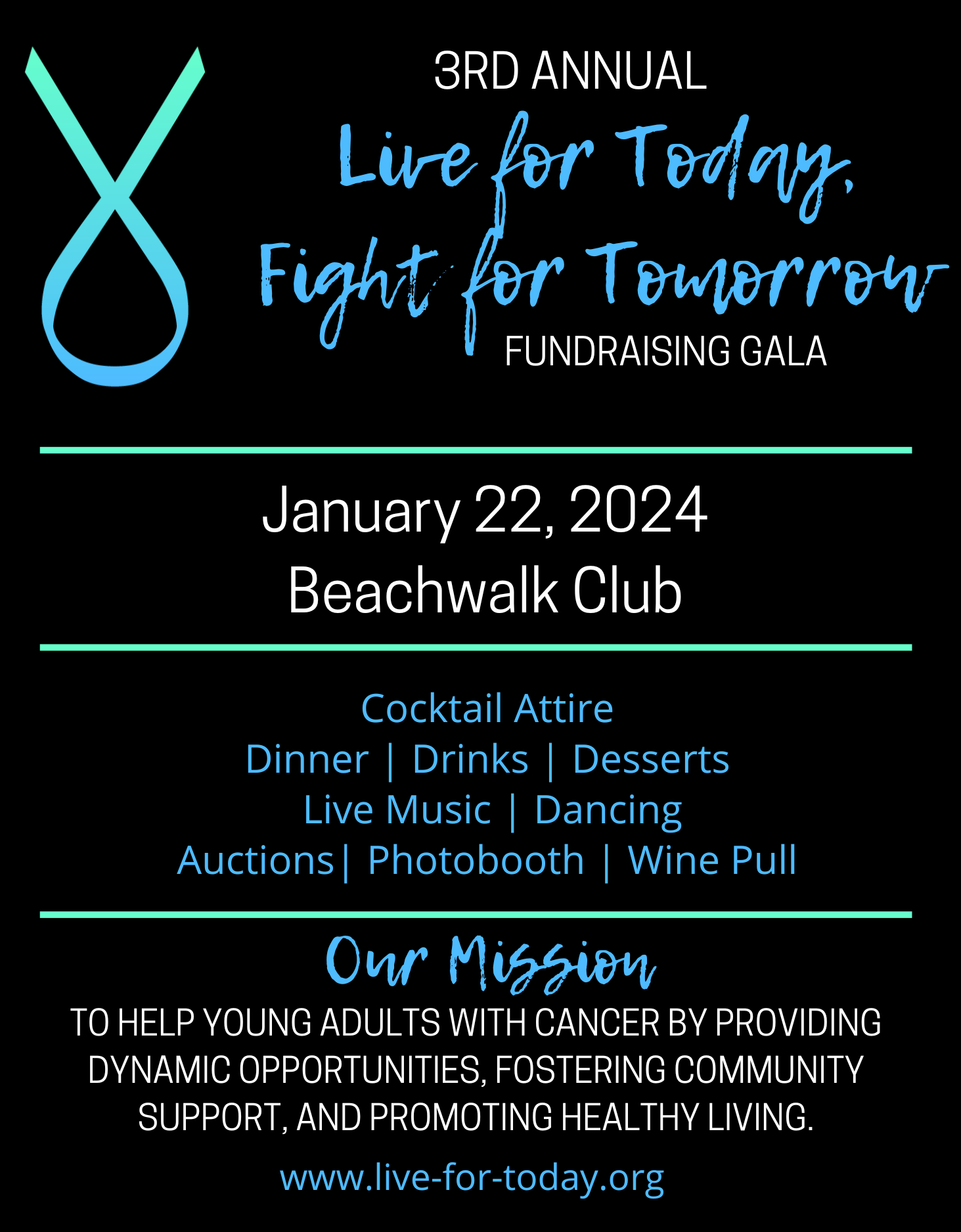 2024 Live for Today, Fight for Tomorrow Gala | Live For Today Foundation  Live For Today Foundation | Focus on living, not cancer.
